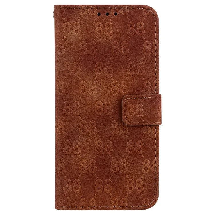 For Samsung Galaxy A05 4G Case Double 8-Shape Design Leather Stand Phone Cover