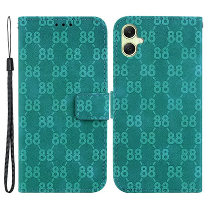 For Samsung Galaxy A05 4G Case Double 8-Shape Design Leather Stand Phone Cover