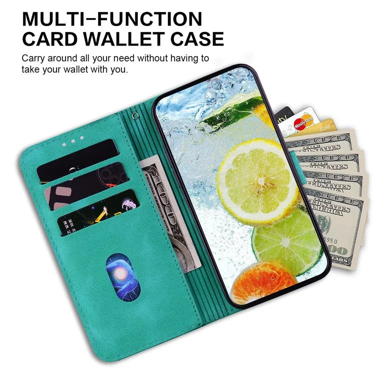 For Samsung Galaxy A05 4G Case Double 8-Shape Design Leather Stand Phone Cover