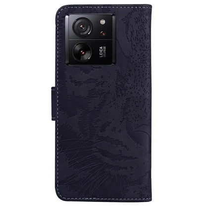 For Xiaomi Redmi K60 Ultra / 13T / 13T Pro Case Tiger Imprint PU Leather Phone Cover