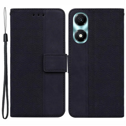 For Honor X5 Plus / Play 40C 5G Leather Case Imprinted Phone Wallet Stand Cover