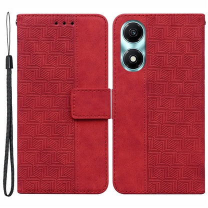 For Honor X5 Plus / Play 40C 5G Leather Case Imprinted Phone Wallet Stand Cover