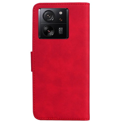 For Xiaomi 13T Pro / 13T / Redmi K60 Ultra Case PU Leather Phone Cover Wallet Solid Color Phone Shell