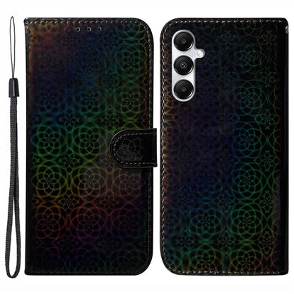 For Samsung Galaxy A05s 4G Mobile Cover Dazzling Flower Pattern PU Leather Case