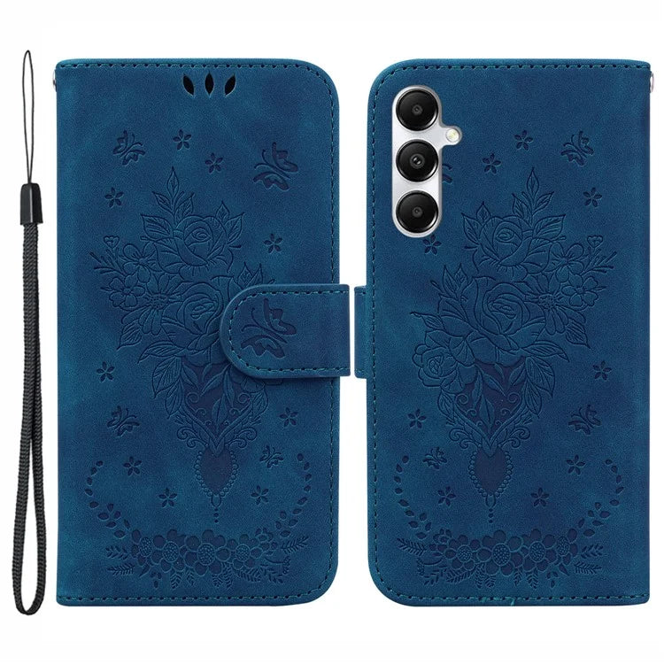 For Samsung Galaxy A05s 4G Case Full Protection Imprinted PU Leather Phone Cover