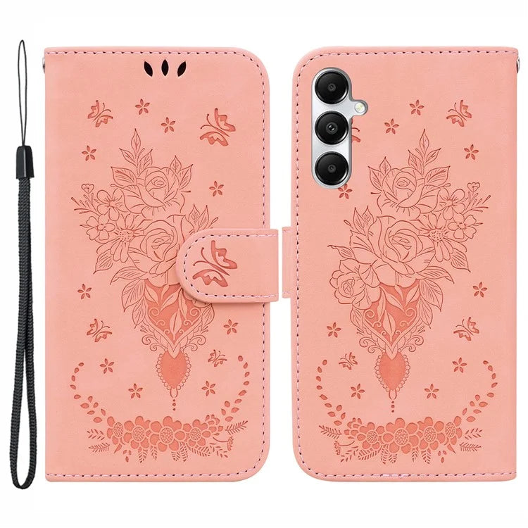 For Samsung Galaxy A05s 4G Case Full Protection Imprinted PU Leather Phone Cover