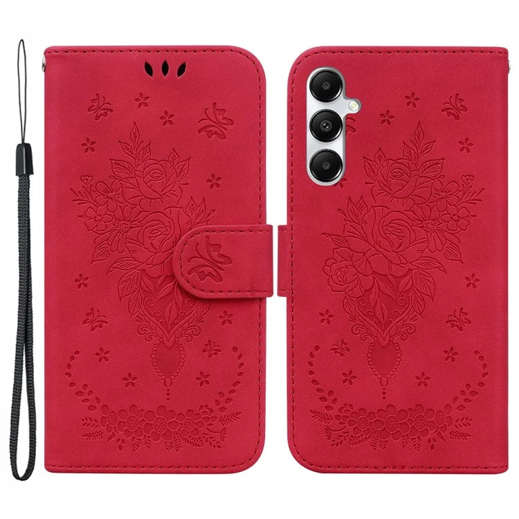 For Samsung Galaxy A05s 4G Case Full Protection Imprinted PU Leather Phone Cover