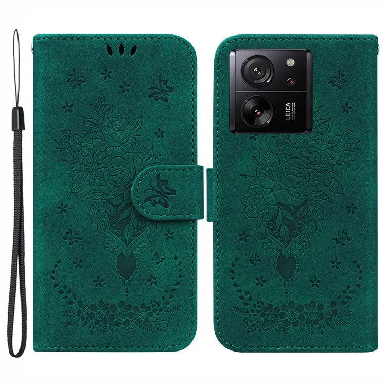 For Xiaomi 13T Pro / 13T / Redmi K60 Ultra Case Slim-Fit PU Leather Shell Magnetic Phone Cover