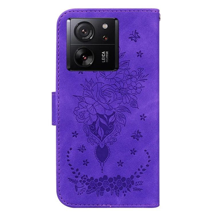 For Xiaomi 13T Pro / 13T / Redmi K60 Ultra Case Slim-Fit PU Leather Shell Magnetic Phone Cover