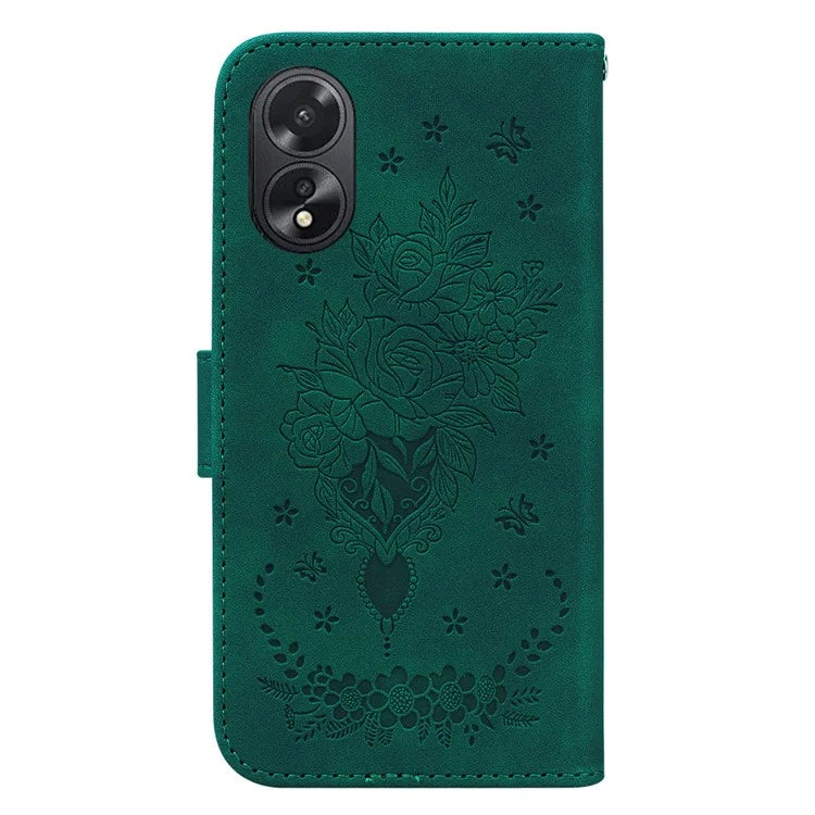 For Oppo A18 4G / A38 4G Case Anti-Scratch PU Leather Phone Cover Protector