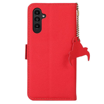 TJ For Samsung Galaxy A15 4G Case RFID Blocking Wallet Stand Phone Cover