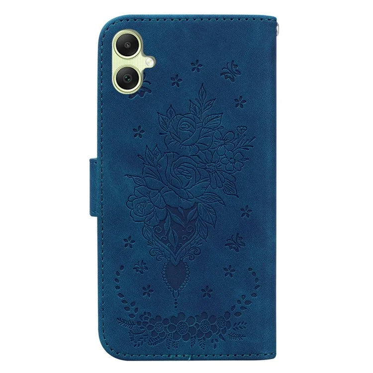 For Samsung Galaxy A05 4G Case PU Leather Magnetic Folio Phone Cover