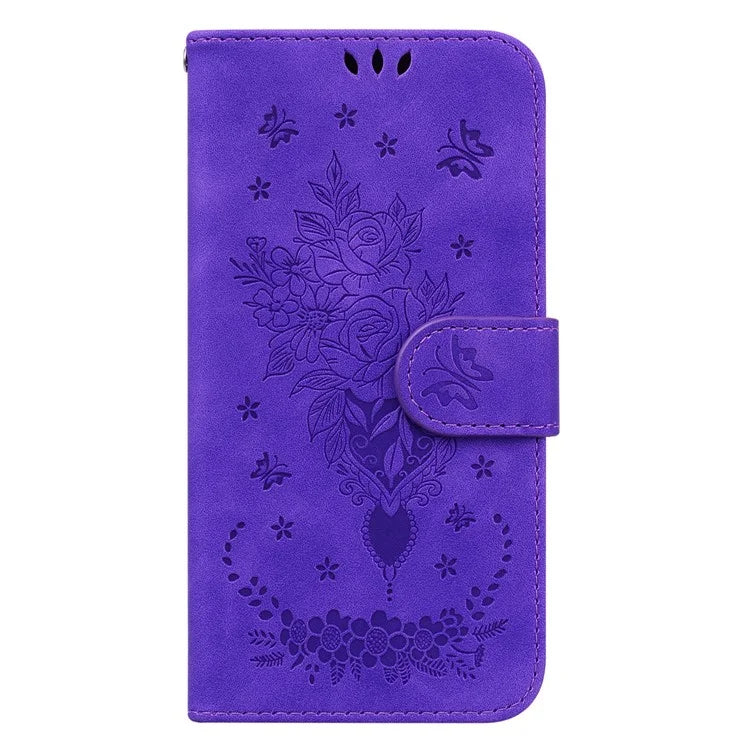 For Samsung Galaxy A05 4G Case PU Leather Magnetic Folio Phone Cover