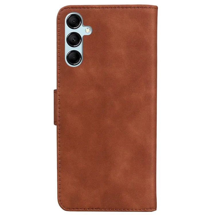 For Samsung Galaxy A15 4G Case Skin-touch Leather Butterfly Printing Phone Cover