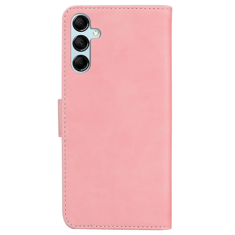 For Samsung Galaxy A15 4G Case Skin-touch Leather Butterfly Printing Phone Cover