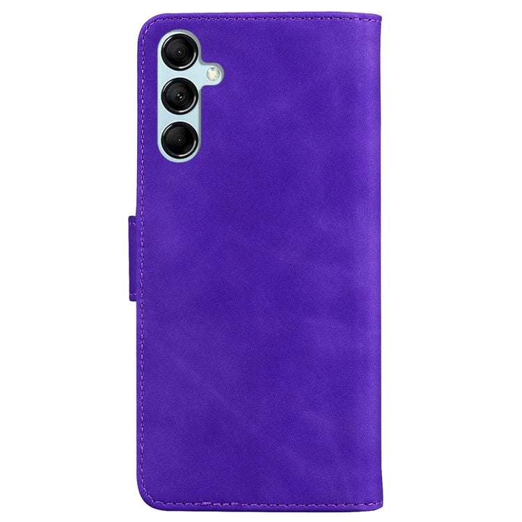 For Samsung Galaxy A15 4G Case Skin-touch Leather Butterfly Printing Phone Cover