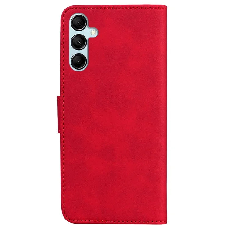 For Samsung Galaxy A15 4G Case Skin-touch Leather Butterfly Printing Phone Cover