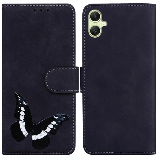 For Samsung Galaxy A05 4G Case Butterfly Printing Flip Folio Leather Phone Cover