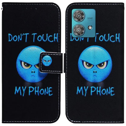 For Motorola Edge 40 Neo 5G Case Pattern Printing Folio PU Leather Phone Cover