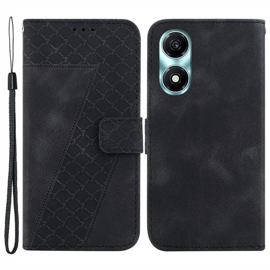 For Honor X5 Plus / Play 40C 5G Case Shockproof Leather Phone Cover with Wallet Stand