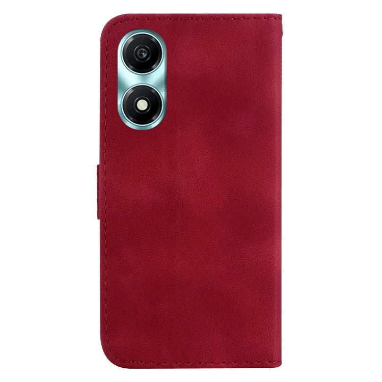For Honor X5 Plus / Play 40C 5G Case Shockproof Leather Phone Cover with Wallet Stand