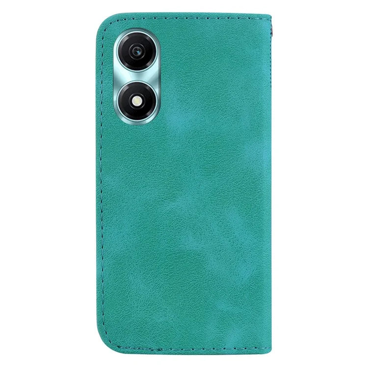 For Honor X5 Plus / Play 40C 5G Case Shockproof Leather Phone Cover with Wallet Stand