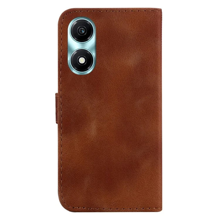 For Honor X5 Plus / Play 40C 5G Case Shockproof Leather Phone Cover with Wallet Stand