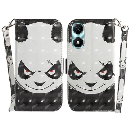 For Honor X5 Plus / Play 40C 5G Case PU Leather Magnetic Closure 3D Pattern Phone Cover