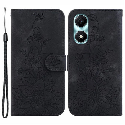 For Honor X5 Plus / Play 40C 5G Leather Case Wallet Stand Imprinted Phone Cover
