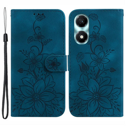 For Honor X5 Plus / Play 40C 5G Leather Case Wallet Stand Imprinted Phone Cover