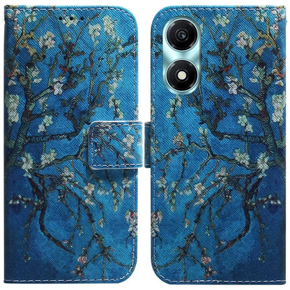 For Honor X5 Plus / Play 40C 5G Case PU Leather Pattern Printing Shockproof Phone Cover