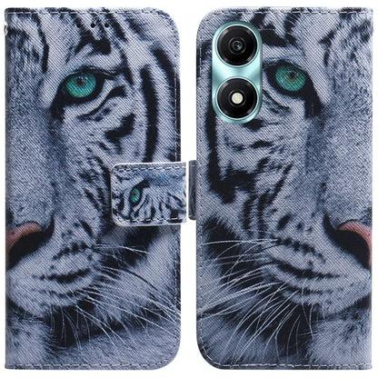 For Honor X5 Plus / Play 40C 5G Case PU Leather Pattern Printing Shockproof Phone Cover