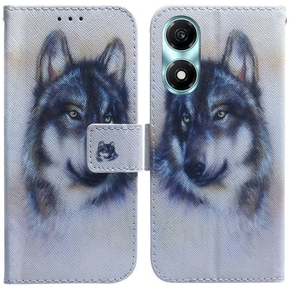 For Honor X5 Plus / Play 40C 5G Case PU Leather Pattern Printing Shockproof Phone Cover