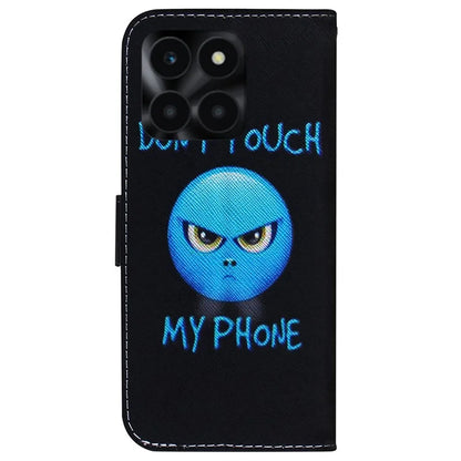 For Honor X6a 4G Case PU Leather Pattern Printing Wallet Protective Phone Cover