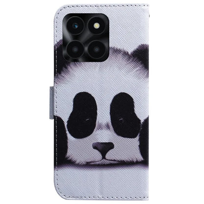 For Honor X6a 4G Case PU Leather Pattern Printing Wallet Protective Phone Cover
