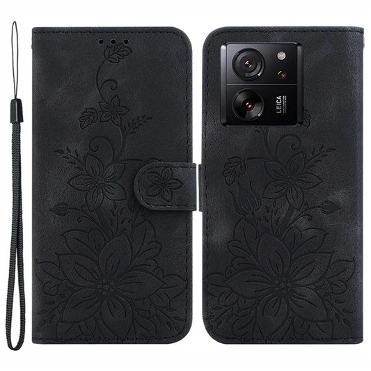 For Xiaomi Redmi K60 Ultra / Xiaomi 13T / 13T Pro Case Imprinted Leather Stand Phone Cover