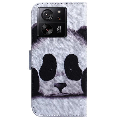For Xiaomi Redmi K60 Ultra / 13T / 13T Pro Case PU Leather Stand Pattern Printing Phone Cover