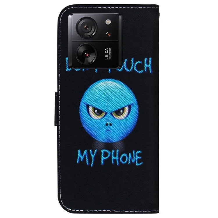 For Xiaomi Redmi K60 Ultra / 13T / 13T Pro Case PU Leather Stand Pattern Printing Phone Cover