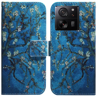 For Xiaomi Redmi K60 Ultra / 13T / 13T Pro Case PU Leather Stand Pattern Printing Phone Cover