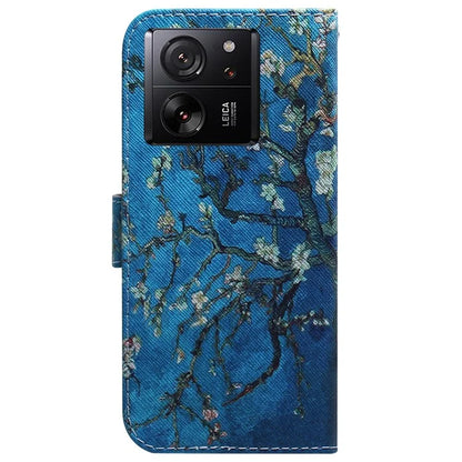 For Xiaomi Redmi K60 Ultra / 13T / 13T Pro Case PU Leather Stand Pattern Printing Phone Cover