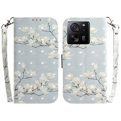 For Xiaomi Redmi K60 Ultra / 13T / 13T Pro Case Wallet PU Leather Pattern Printing Phone Cover