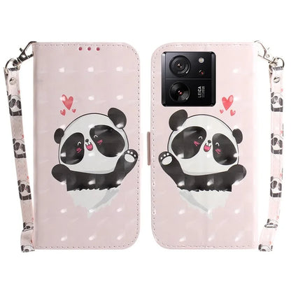 For Xiaomi Redmi K60 Ultra / 13T / 13T Pro Case Wallet PU Leather Pattern Printing Phone Cover