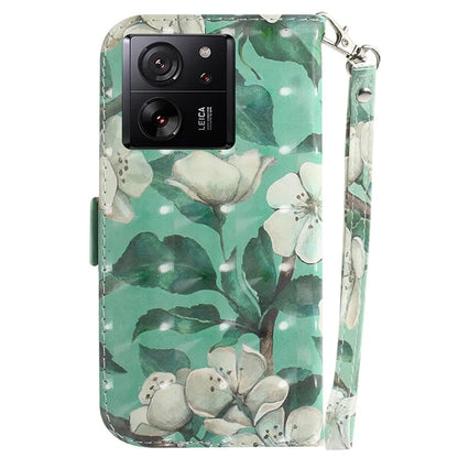 For Xiaomi Redmi K60 Ultra / 13T / 13T Pro Case Wallet PU Leather Pattern Printing Phone Cover