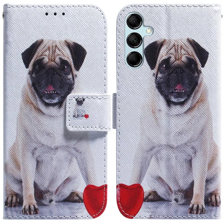 For Samsung Galaxy A15 4G Case  Pattern Printing PU Leather Magnetic Wallet Phone Cover