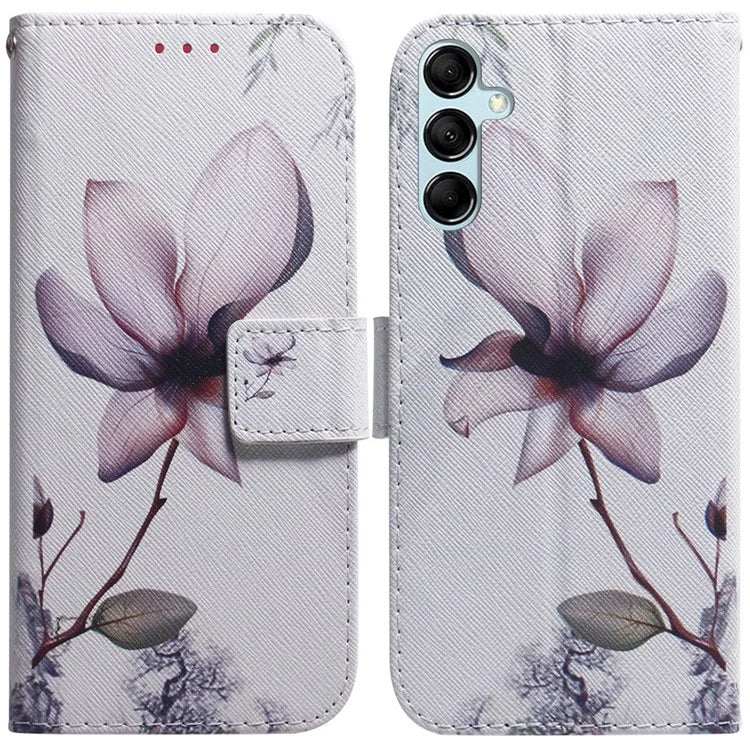 For Samsung Galaxy A15 4G Case  Pattern Printing PU Leather Magnetic Wallet Phone Cover