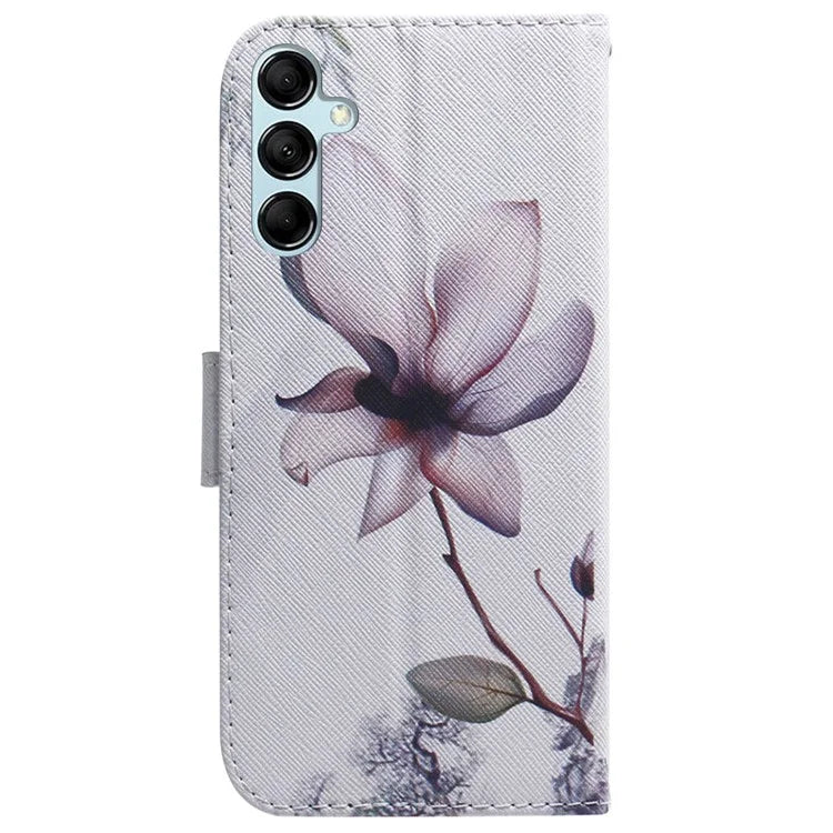 For Samsung Galaxy A15 4G Case  Pattern Printing PU Leather Magnetic Wallet Phone Cover