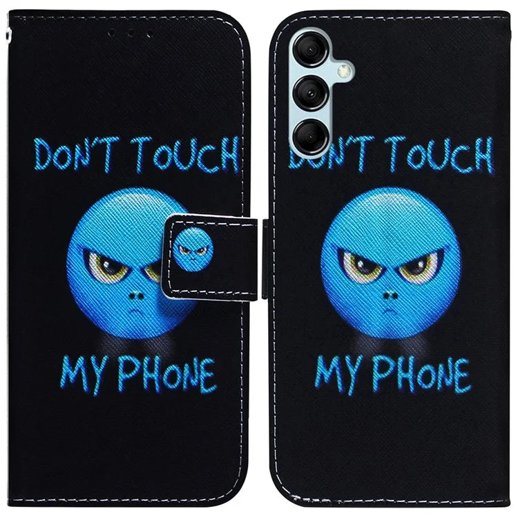 For Samsung Galaxy A15 4G Case  Pattern Printing PU Leather Magnetic Wallet Phone Cover