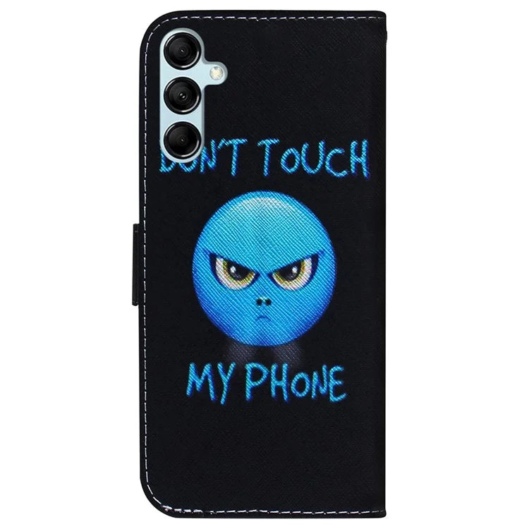 For Samsung Galaxy A15 4G Case  Pattern Printing PU Leather Magnetic Wallet Phone Cover