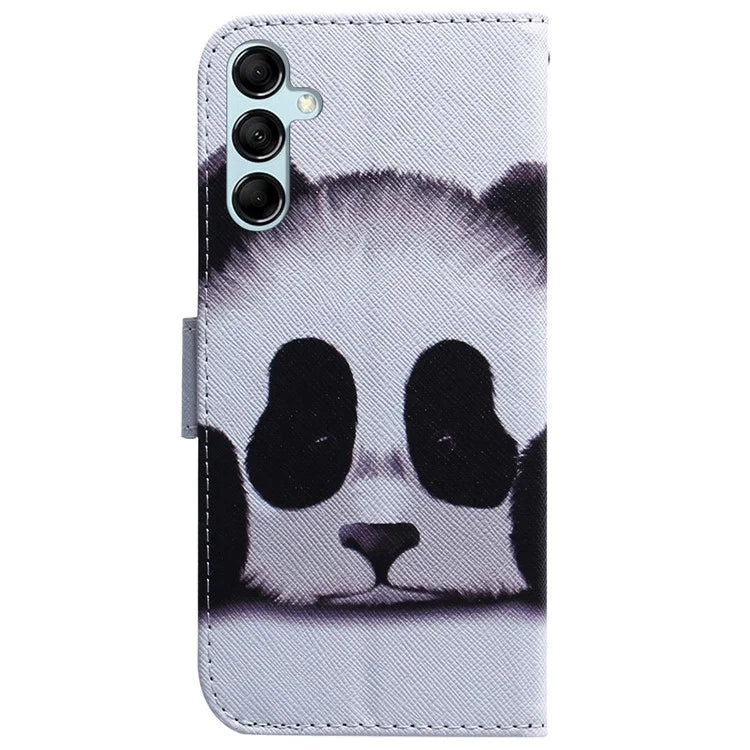 For Samsung Galaxy A15 4G Case  Pattern Printing PU Leather Magnetic Wallet Phone Cover