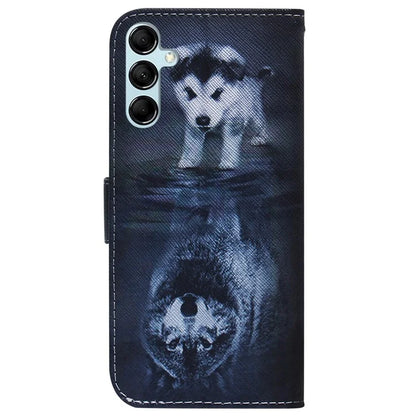 For Samsung Galaxy A15 4G Case  Pattern Printing PU Leather Magnetic Wallet Phone Cover